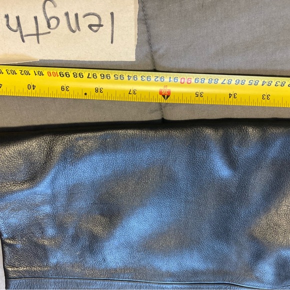 Womens Leather pants sz29 - Picture 5 of 11